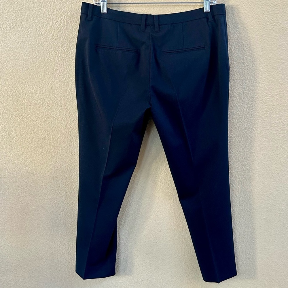 All Saints Black “Quell” Cropped Wool Blend Pants Size 10 Excellent Condition! - Picture 5 of 8